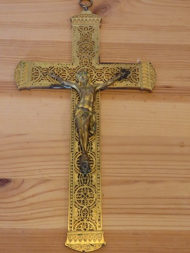 Joli crucifix ancien - crucifix,