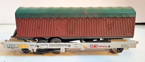 Jouef 6966 wagon plat - wagon,