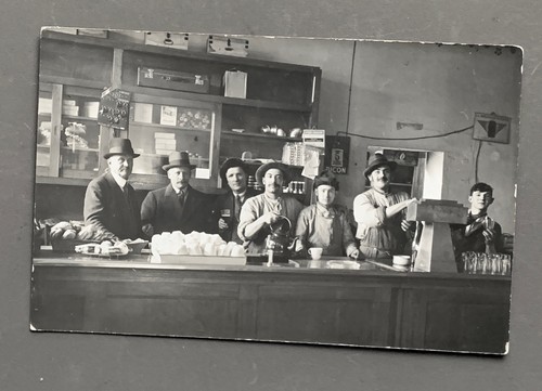 Carte photo ancienne hommes - carte,