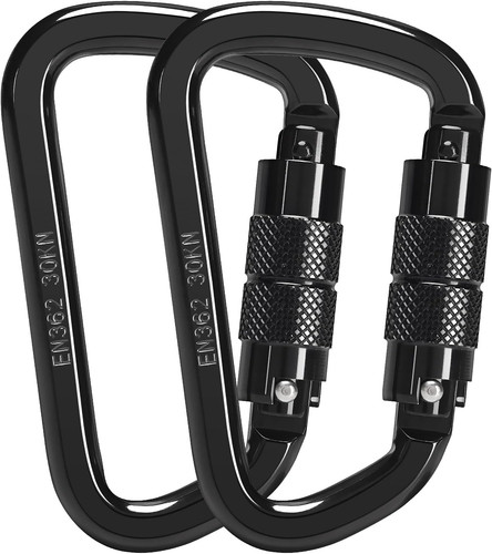 30kn auto locking carabiner - 30kn,