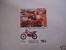 advertising advertising 1985 MOTO APRILIA TUAREG 50