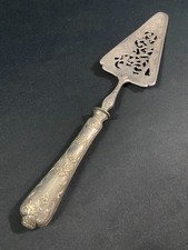 Large Regency Style Silver Pie Shovel