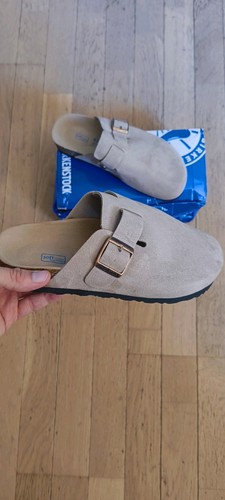 Birkenstock boston beige - birkenstock,