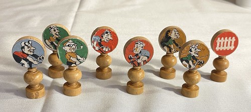 Pions bois jeu - jeu, grande