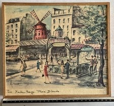 Paris et le Moulin Rouge Place