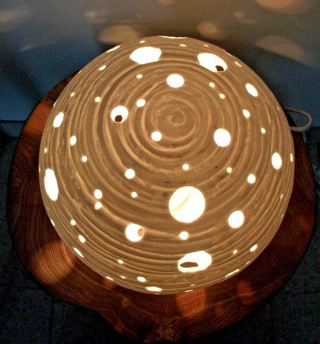 Lampe design faience - design, en