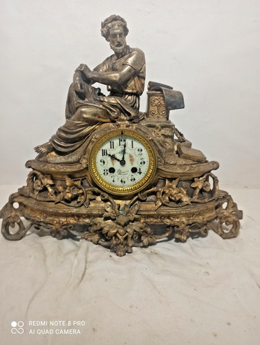 Grande pendule bronze