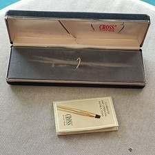 ECRIN VIDE POUR STYLO CROSS EN ARGENT ""ECRIN VIDE ""