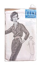 Patron Couture Vintage Elle