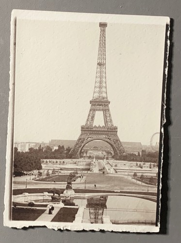 Carte photo recoupée paris - carte,