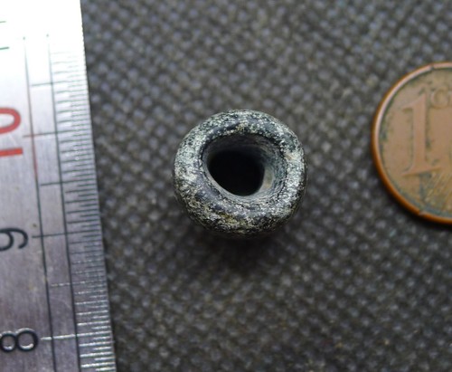 12mm perle jaspe - 12mm, patine