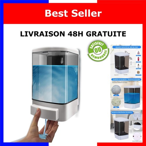 Distributeur savon mural l - savon,