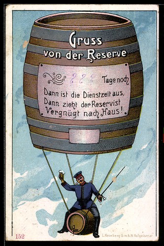 Carte postale soldat la - postale,