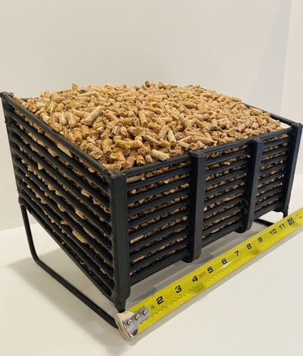 Small pellet basket for wood - small,