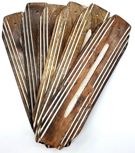 Porte encens bois ski - porte-encens,