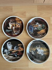 Lot 4 assiettes décoratives