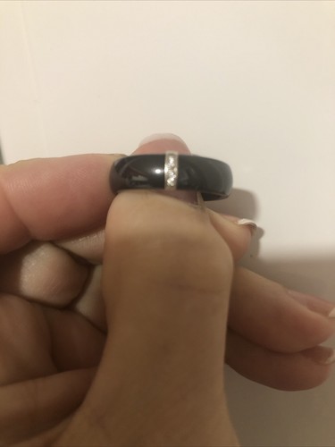 Neuf bague bandeau hématite - neuf,