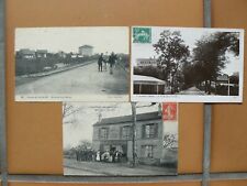 3 CPA 92 PLATEAU DE CLAMART