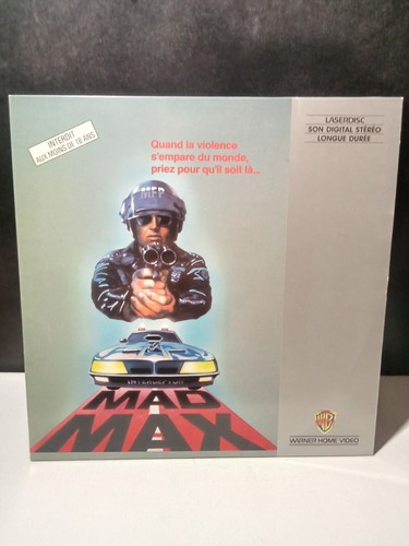 Laserdisc mad max - laserdisc,