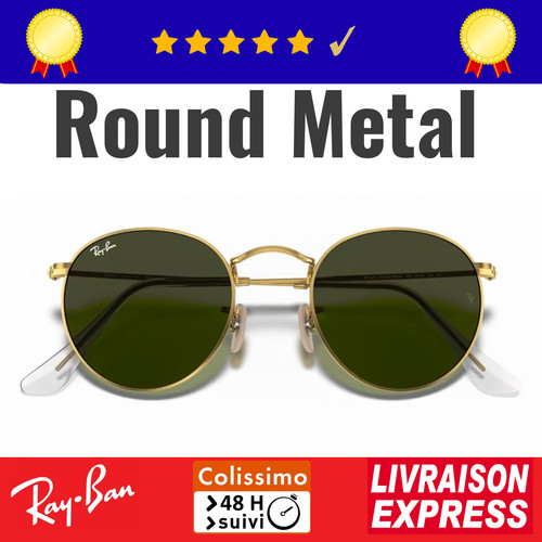 Ray ban round metal - round,