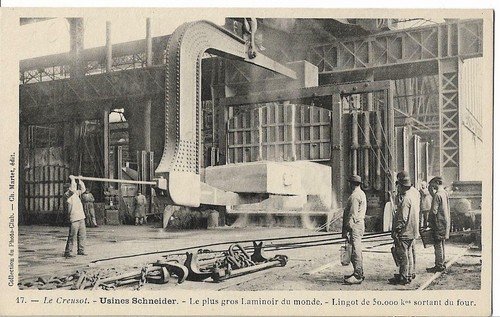 Creusot usines schneider - le,