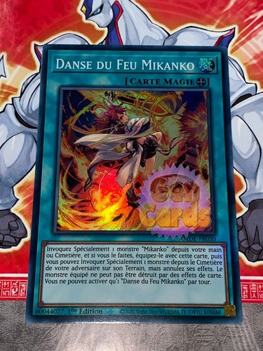 Carte danse de - yu, feu