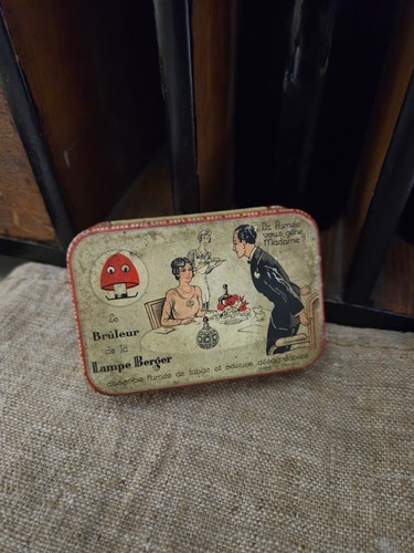 Boite publicitaire ancienne - ,