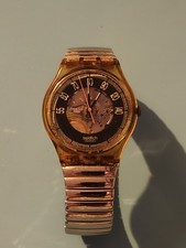 Montre Swatch Squelette Golden
