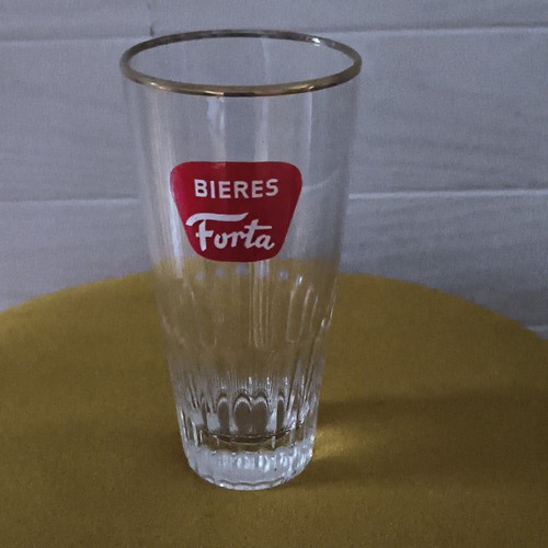 Ancien verre bière - ancien, à