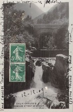 eaux chaudes cascade et pont