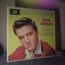 Elvis Presley–King Creole–1958 RCA Victor–LPM1884 Vinyl Record LP