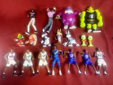 1996 Space Jam Michael Jordan Looney Tunes Monstars Action Figure Lot Vintage