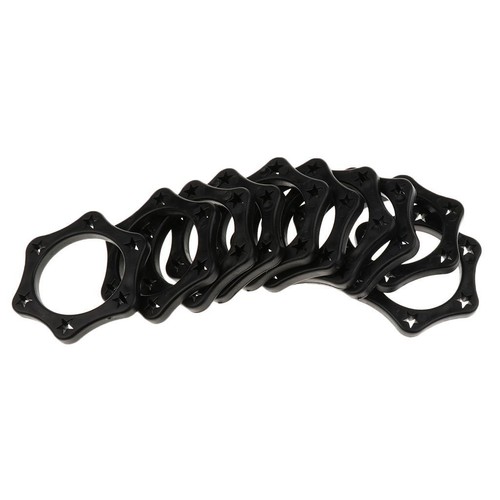 10black hexagonal mic - mic, slip