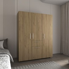 Armoire, 2 Doors, 5 Shelves, 1