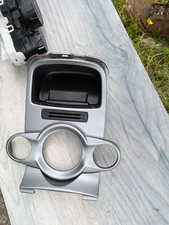Ford Fiesta Mk7 Centre Dash Trim Piece Silver And Heater Controls