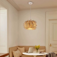 Suspension Luminaire Rotin