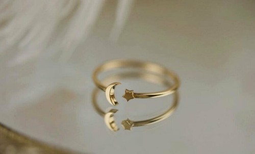 Mini bague empilable or - bague, en