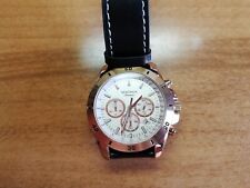 Sekonda Vintage Chrono Watch Japan Quartz Movement White Dial, Montre Uhr Reloj