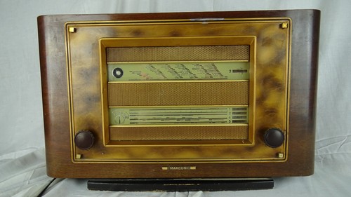 Ancien poste radio tsf marconi - poste,