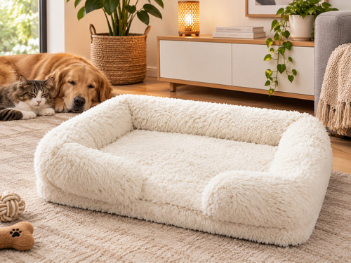 Panier taille chien - l, douillet