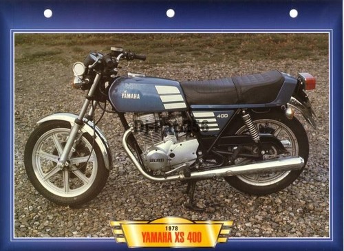Fiche moto yamaha xs - yamaha,