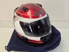 Arai Defiant Pro-Cruise Timeline Motorcycle Helmet Street Mars Metallic Red