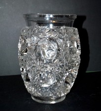 R. LALIQUE Vase Art déco BAGATELLE Oiseau Moineau non signé 1939