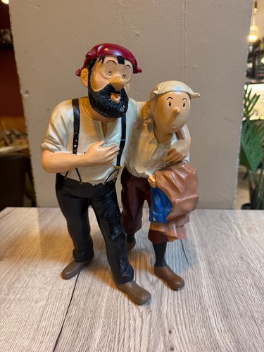 Figurine tintin haddock milou - figurine,