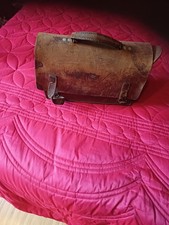 sacoche cuir vintage genre