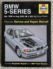 Haynes Manuel ,BMW 5-Series, 96-03,N-03, 6 Cyl Petrol