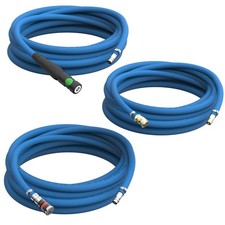 Lackierschlauch 9 x16 Tuyau à Air Comprimé Antistatique Ensemble Raccords