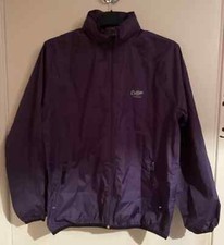 Cotton Traders Lightweight Purple Waterproof Jacket/Cagoule, Size M