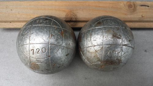 Ancienne doublette boules - doublette, de