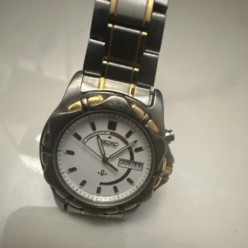 Seiko kinetic men - seiko, two-tone